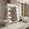 rea Veidrodis LED HOLLYWOOD Baltas 30x40