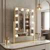 rea Veidrodis LED HOLLYWOOD L.Gold 30x40