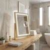 rea Veidrodis LED LUMI L.Gold 30x40cm