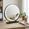 rea Veidrodis LED MAKE-UP Juodas 50 cm