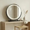 rea Veidrodis LED MAKE-UP Juodas 50 cm