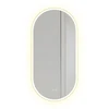 rea Veidrodis LED OVL 50x100cm Gold