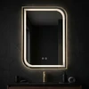 rea Veidrodis LED ZONE 70X50 BRUSH GOLD