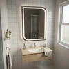 rea Veidrodis LED ZONE 70x50 BRUSH NICKEL