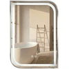 rea Veidrodis LED ZONE 70x50 BRUSH NICKEL