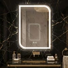 rea Veidrodis LED ZONE 80X60 Juodas