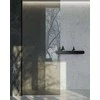 rea Vonios kambario lentyna SF03 45cm juodas matt
