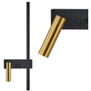 Sieninis šviestuvas Toolight LED SIENINĖ LAMPA APP1439-2-WLEFT Juodas GOLD