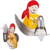 Sieninis šviestuvas Toolight LED SIENINĖ LAMPA PIRATE Geltonas 4717