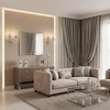 Sieninis šviestuvas Toolight Sieninė lempa EBT019-2W Chrome