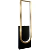 Sieninis šviestuvas Toolight Sieninė lempa LED APP1782-W Gold/Juodas