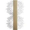 Sieninis šviestuvas Toolight SIENINIS LED ŠVIESTUVAS G147-2W GOLD BRUSH