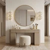 Sieninis šviestuvas Toolight SIENINIS LED ŠVIESTUVAS G147-2W GOLD BRUSH