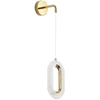 Sieninis šviestuvas Toolight SIENINIS LED ŠVIESTUVAS G172-W GOLD