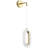 Sieninis šviestuvas Toolight SIENINIS LED ŠVIESTUVAS G172-W GOLD