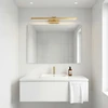 Sieninis šviestuvas Toolight Vonios sieninis LED šviestuvas APP1865-1W 80 cm BRUSH GOLD