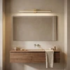 Sieninis šviestuvas Toolight Vonios sieninis LED šviestuvas SWE048-1W 80cm GOLD BRUSH