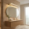 Sieninis šviestuvas Toolight Vonios sieninis LED šviestuvas SWE032-1W 60cm BRUSH GOLD