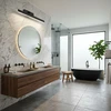 Sieninis šviestuvas Toolight Vonios Sieninis Led Šviestuvas Swe011-1w 58cm Juodas