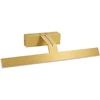 Sieninis šviestuvas Toolight Vonios sieninis LED šviestuvas SWE007-1W 43cm BRUSH GOLD
