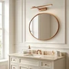 Sieninis šviestuvas Toolight Vonios sieninis LED šviestuvas SWE037-1W 40cm BRUSH COPPER