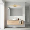 Sieninis šviestuvas Toolight Vonios sieninis LED šviestuvas APP1862-1W 80 cm GOLD