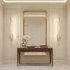 Sieninis šviestuvas Toolight Vonios sieninis LED šviestuvas SWE033-1W 80cm BRUSH GOLD