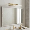 Sieninis šviestuvas Toolight Vonios sieninis LED šviestuvas APP1876-1W 60cm BRUSH GOLD