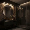 Sieninis šviestuvas Toolight Vonios sieninis LED šviestuvas SWE045-1W 80 cm GOLD