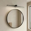 Sieninis šviestuvas Toolight Vonios sieninis LED šviestuvas SWE051-1W 80 cm Juodas