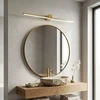 Sieninis šviestuvas Toolight Vonios sieninis LED šviestuvas SWE045-1W 80 cm GOLD