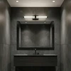 Sieninis šviestuvas Toolight Vonios sieninis LED šviestuvas APP1887-1W 40cm Juodas