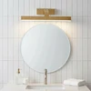 Sieninis šviestuvas Toolight Vonios sieninis LED šviestuvas SWE007-1W 43cm BRUSH GOLD