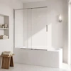 Slankiojanti Vonios Sienelė Rea Dario Chrome 80