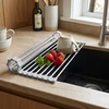 Susukamas Indų Džiovintuvas Kriauklei Rea P12298a Pilkas