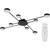 Pakabinamas šviestuvas Toolight 8 atramų LED lempa APP523-8C Juoda