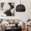 Toolight Boho pakabinamas šviestuvas APP1483-1CP Juodas