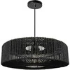 Toolight Boho pakabinamas šviestuvas APP1484-1CP Juodas