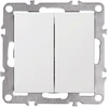 Toolight Dvigubas Jungiklis Oste Jnh007-w Baltas