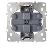 Toolight Dvigubas Lizdas Su Įžeminimu Oste Jnh002-g Baltas