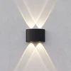 Toolight Fasado Sieninis Šviestuvas Led Jnh039-4g Juodas