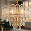 Toolight Krištolinis pakabinamas šviestuvas SWE088-CP 40cm GOLD