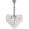 Toolight Krištolinis pakabinamas šviestuvas SWE077-CP 30cm Chrome
