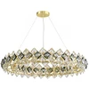 Toolight Krištolinis pakabinamas šviestuvas SWE094-CP 60cm Gold