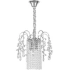 Toolight Krištolinis pakabinamas šviestuvas SWE089-CP 30cm CHROME