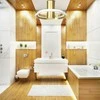 Toolight Krištolinis plafoninis lubinis šviestuvas APP1402-CW Gold