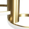 Toolight Krištolinis plafoninis lubinis šviestuvas APP1402-CW Gold