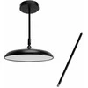 Pakabinamas šviestuvas Toolight Lampa wisząca LED APP1280-CP Juodas