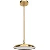 Pakabinamas šviestuvas Toolight Lampa wisząca LED APP1281-CP Gold