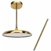 Pakabinamas šviestuvas Toolight Lampa wisząca LED APP1281-CP Gold